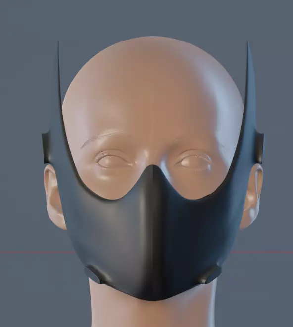 Covid fashion Mask  3D print model_0