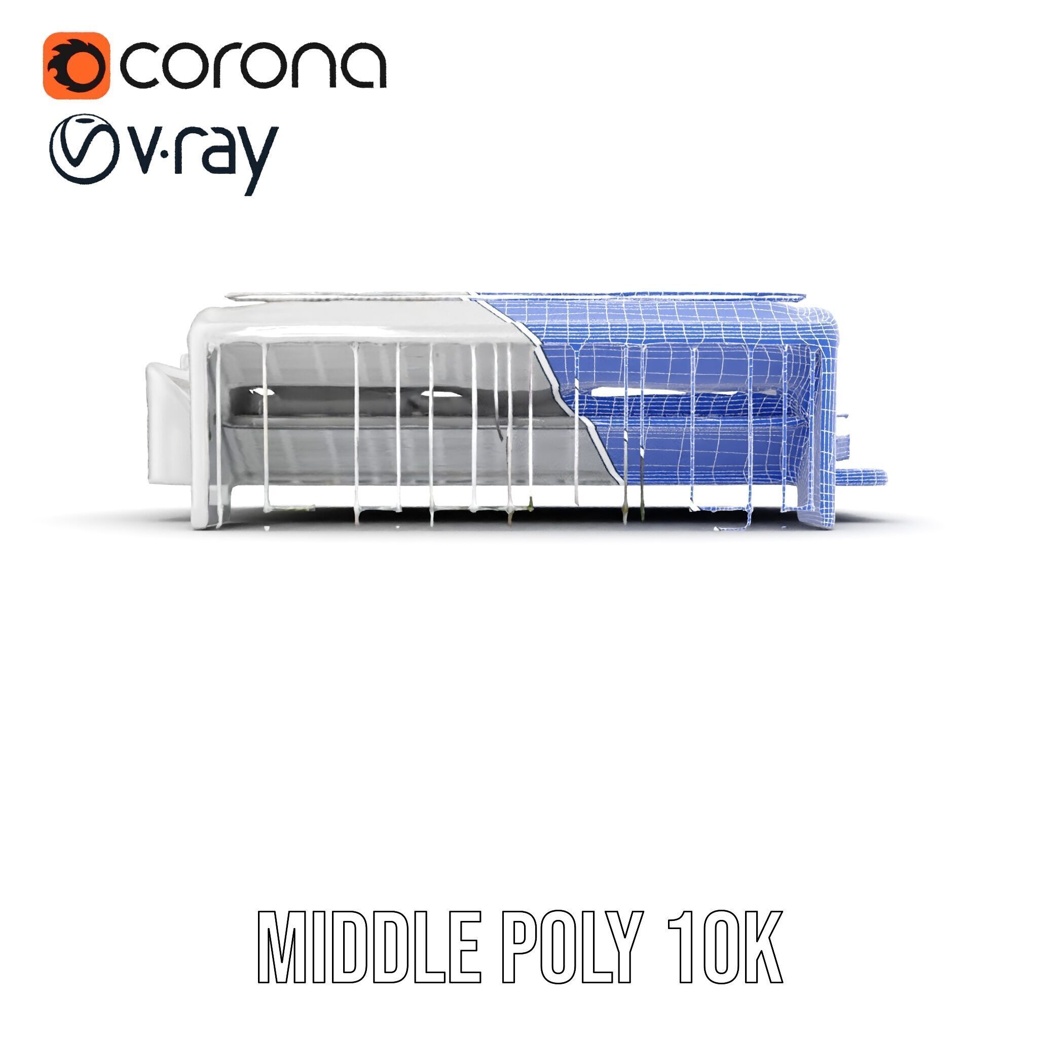 Football Stadium Model Pack for Game Development and Rendering Low-poly 3D model_24