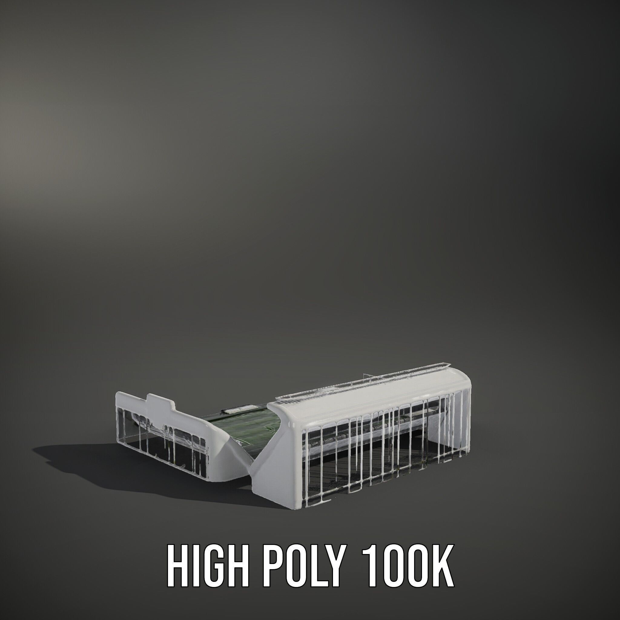 Football Stadium Model Pack for Game Development and Rendering Low-poly 3D model_14