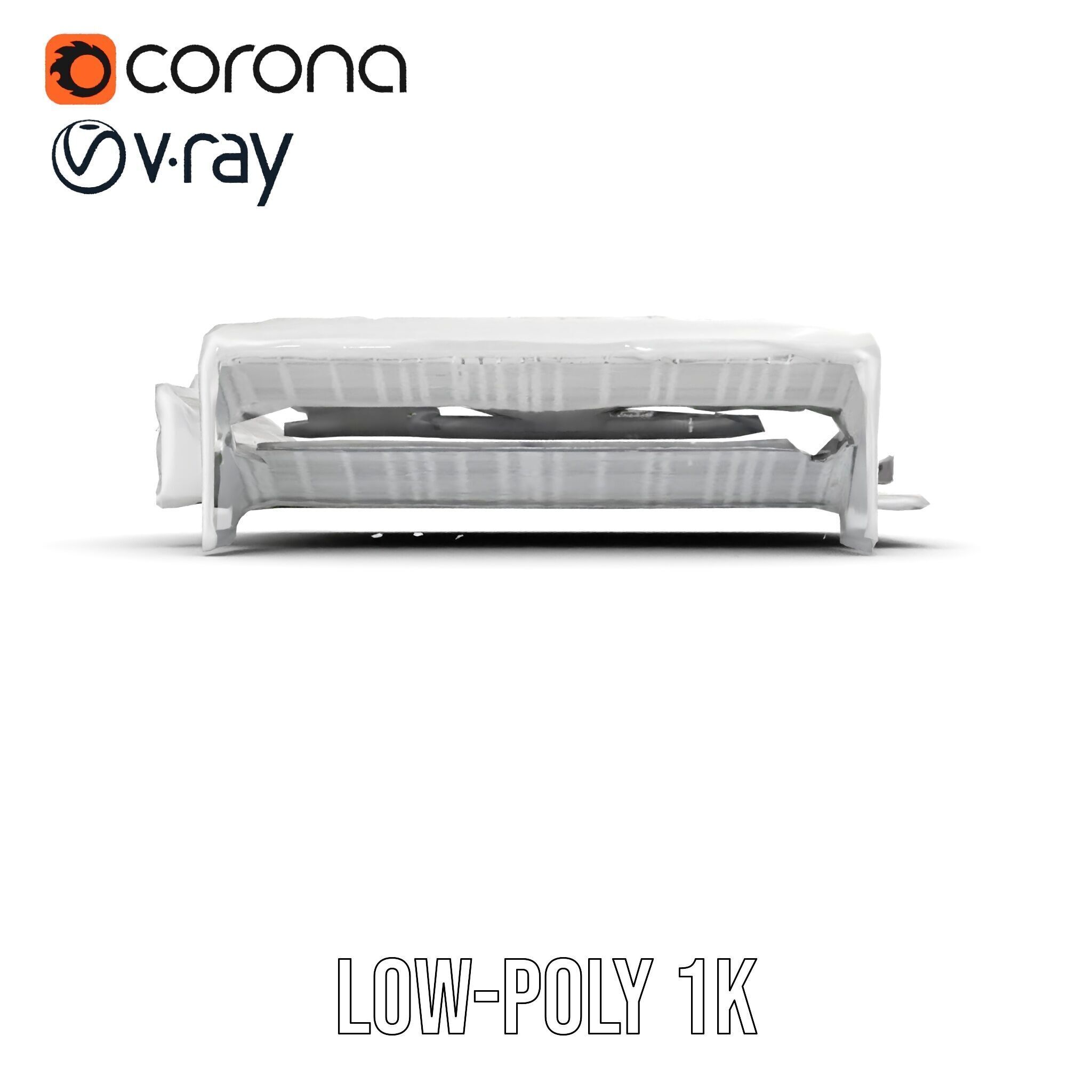 Football Stadium Model Pack for Game Development and Rendering Low-poly 3D model_10