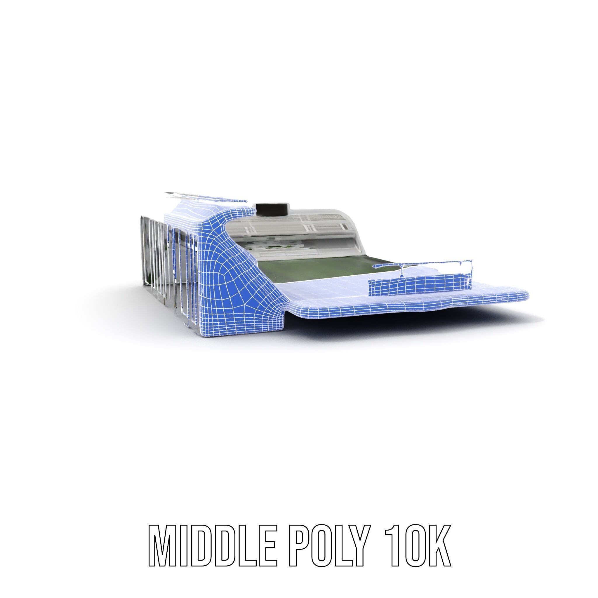 Football Stadium Model Pack for Game Development and Rendering Low-poly 3D model_17