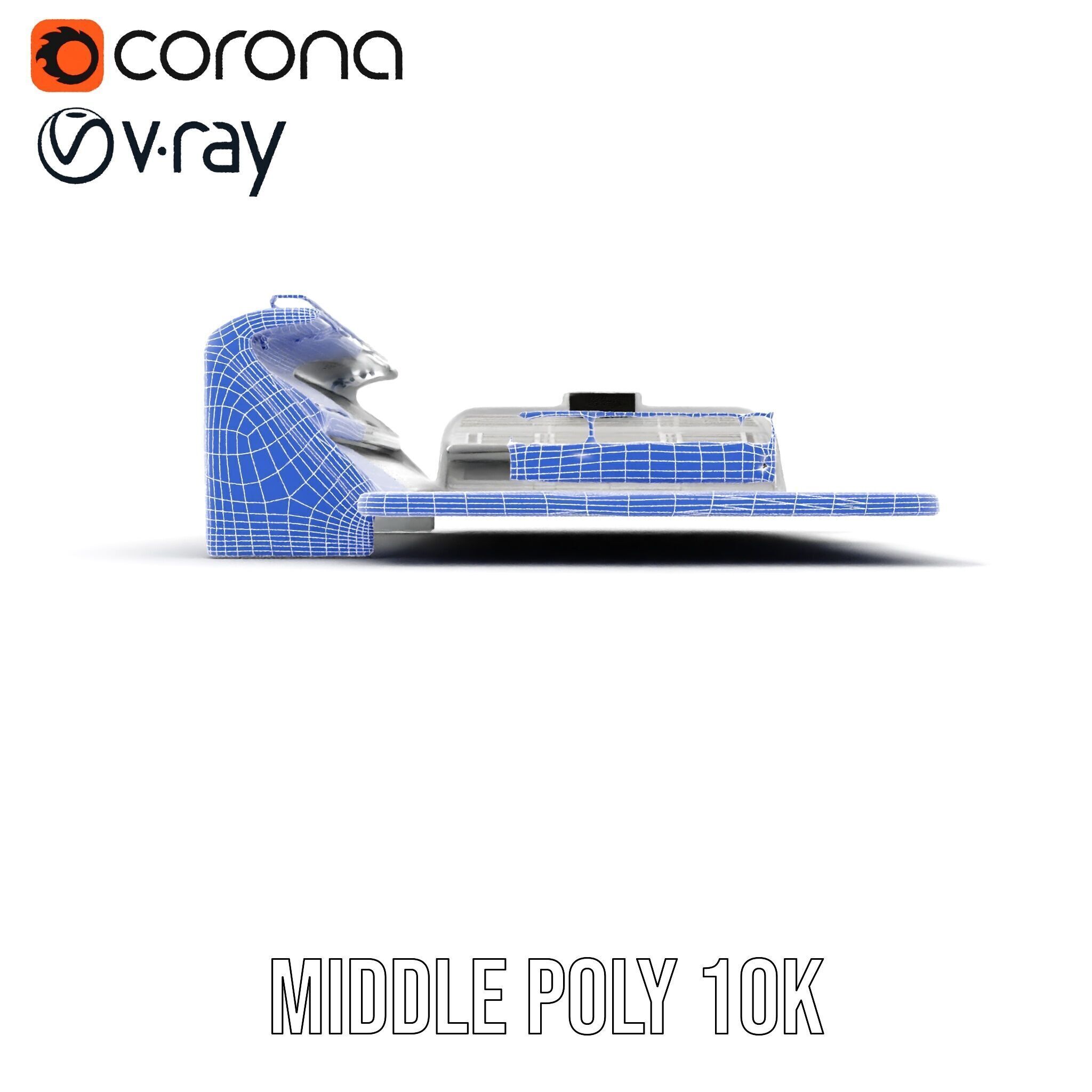 Football Stadium Model Pack for Game Development and Rendering Low-poly 3D model_20