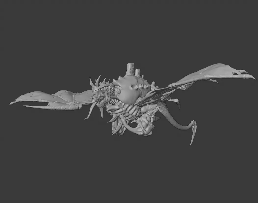 Flying Crown Bug 3D print model_0