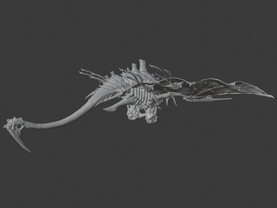 Flying Crown Bug 3D print model_1