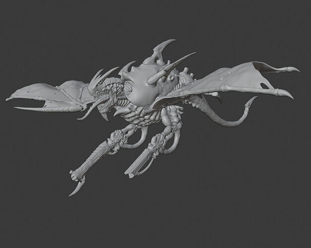 Flying Gun Bug 3D print model