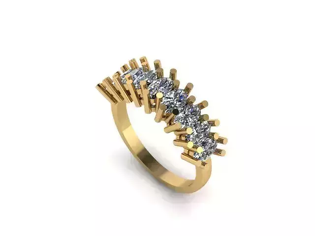 DIAMOND oval ring jewelry for woman