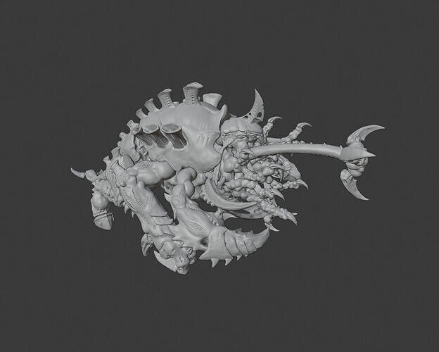 Hungry Tongue Bug 3D print model