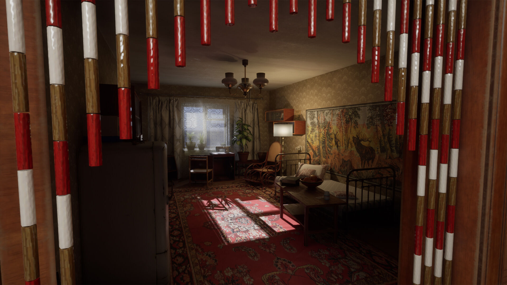 Post Soviet Grandma Flat  - UE5 3D model_1