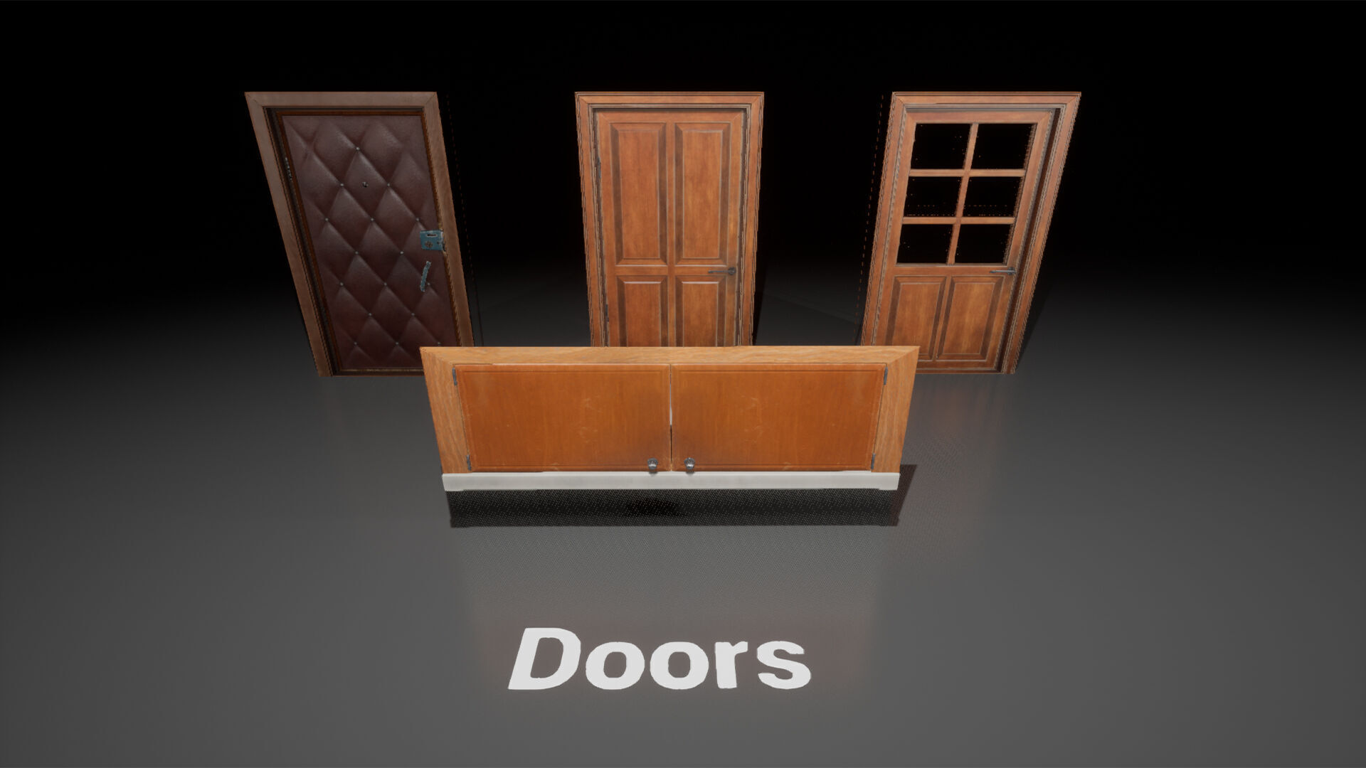 Post Soviet Grandma Flat  - UE5 3D model_9