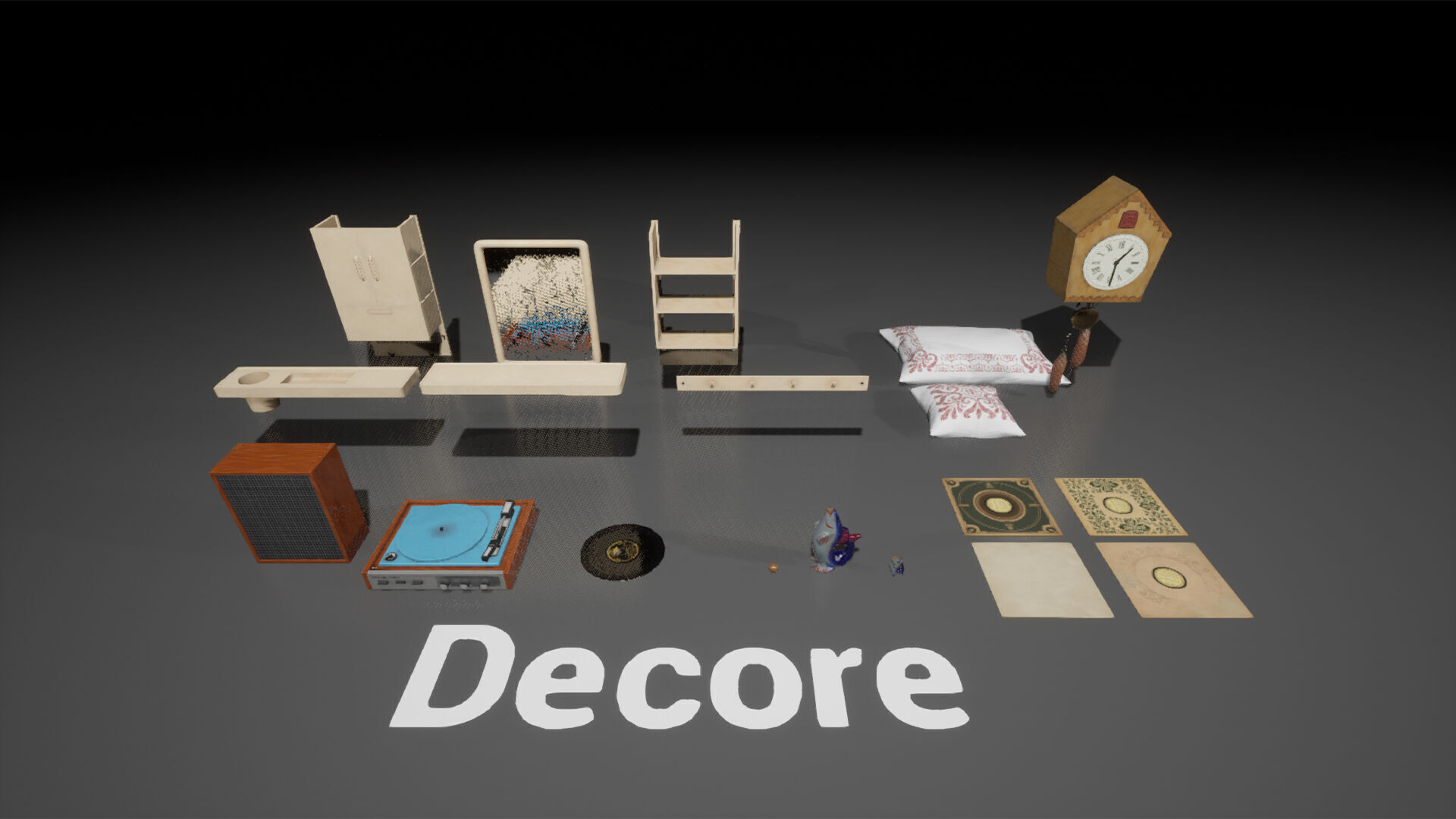 Post Soviet Grandma Flat  - UE5 3D model_8