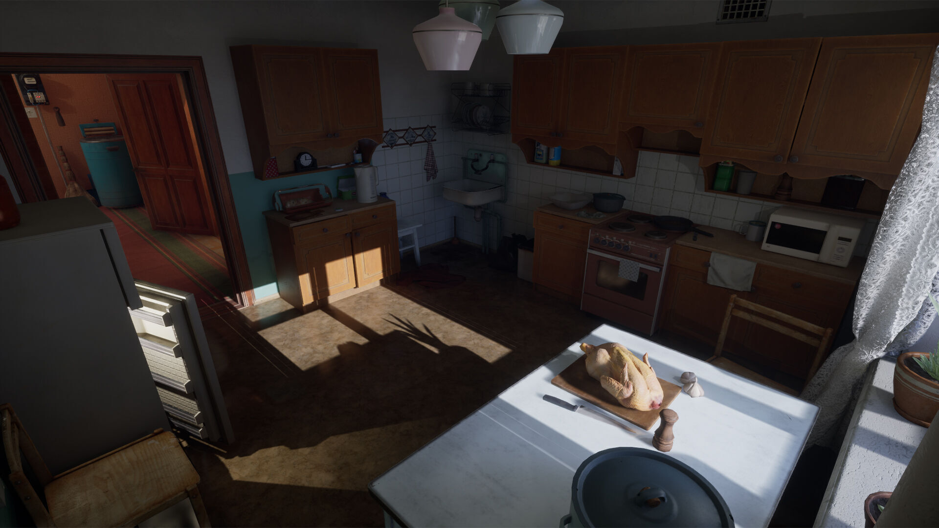 Post Soviet Grandma Flat  - UE5 3D model_4