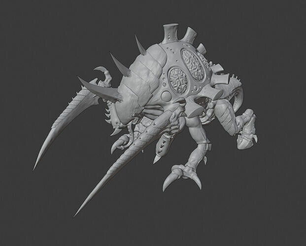 Male Receptor Bug 3D print model