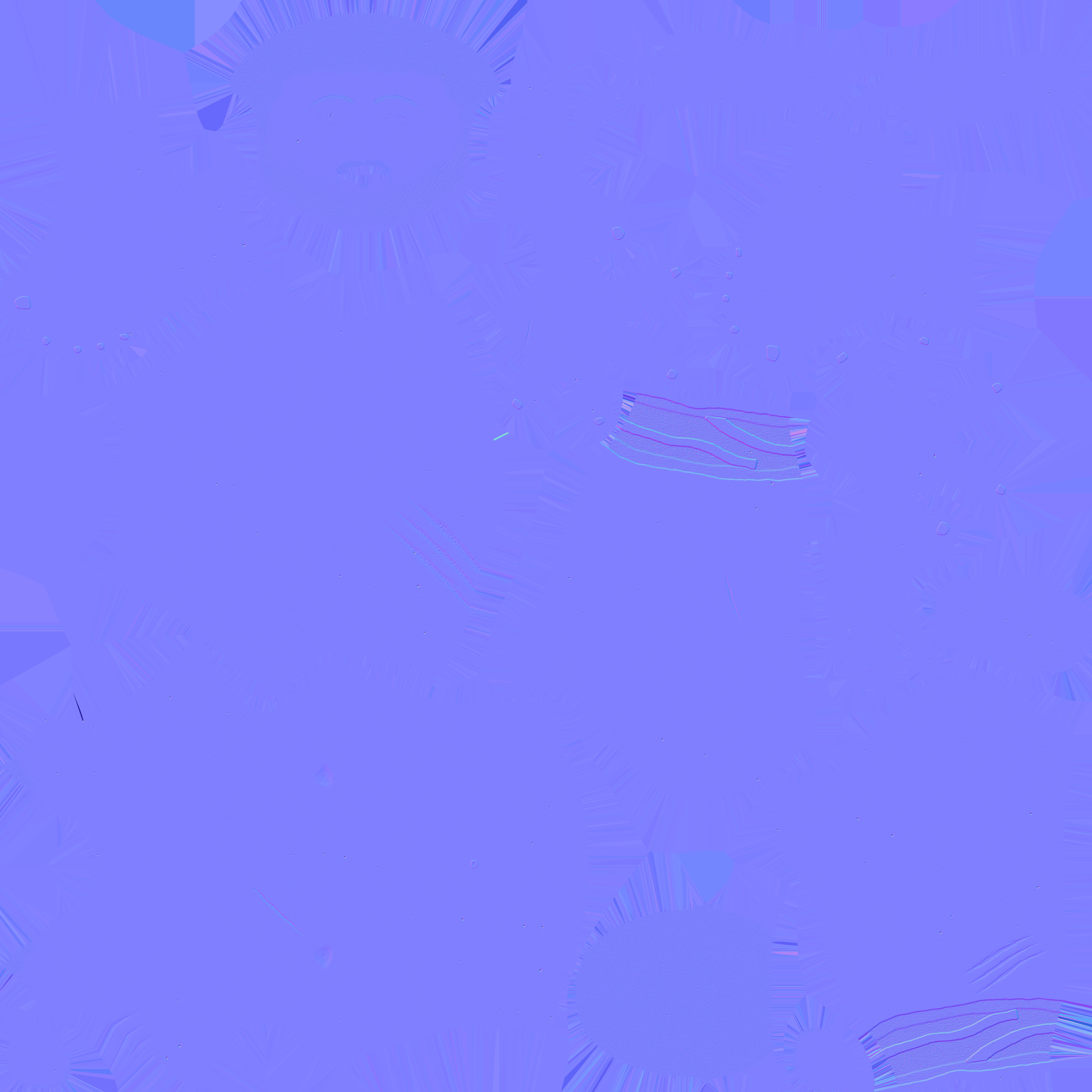 Enemy Fighter NPC game character Low-poly 3D model_21