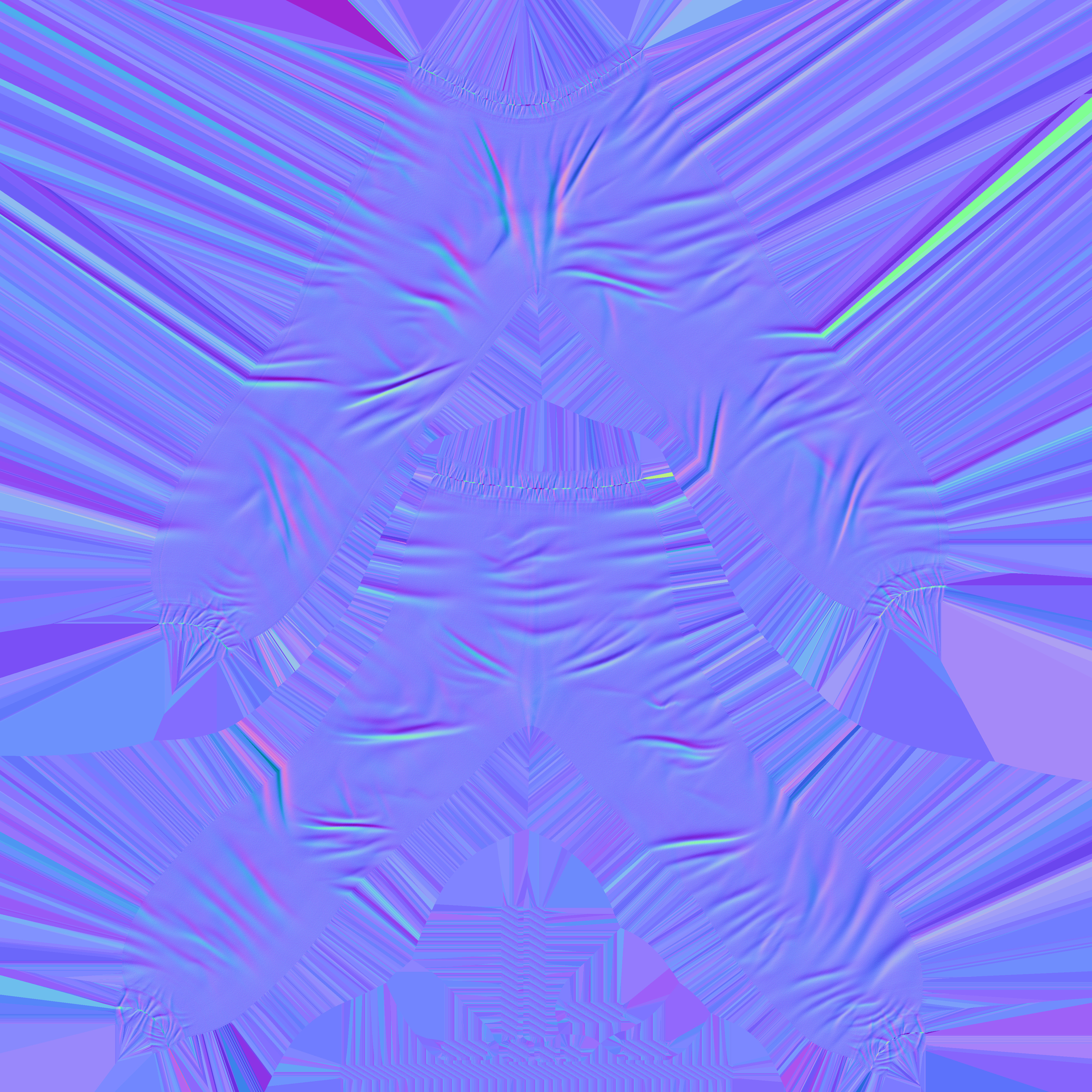 Enemy Fighter NPC game character Low-poly 3D model_17