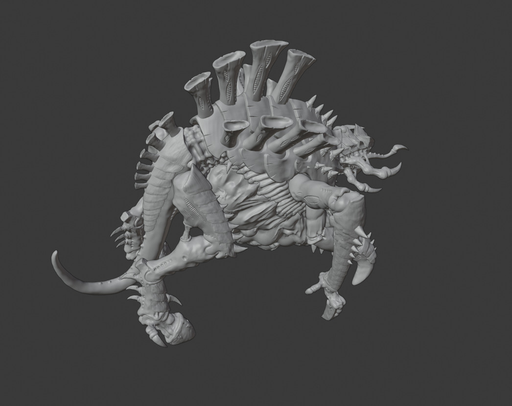 Spawning Bug 3D print model_1