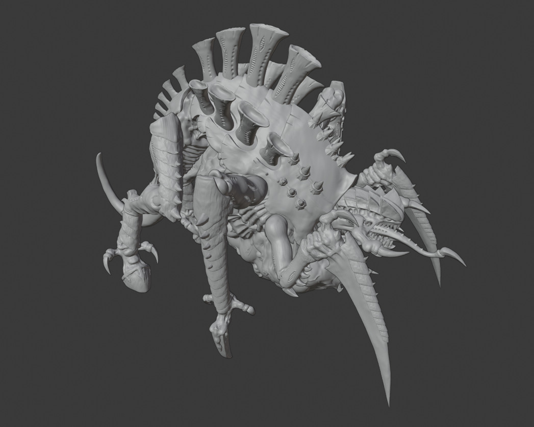 Spawning Bug 3D print model_2