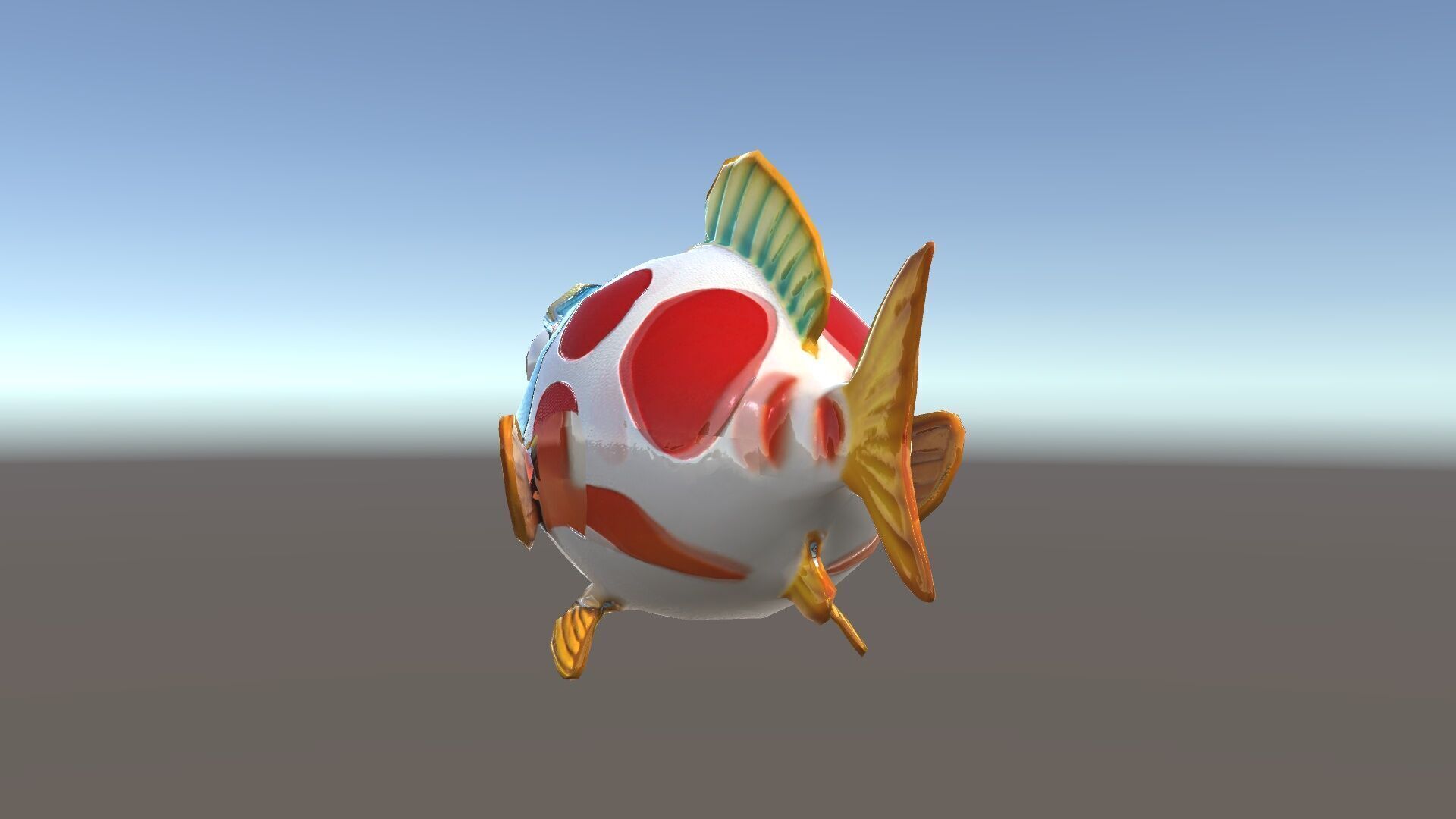 Cartoon Fish Model Pack for Animation and Games Low-poly 3D model_34