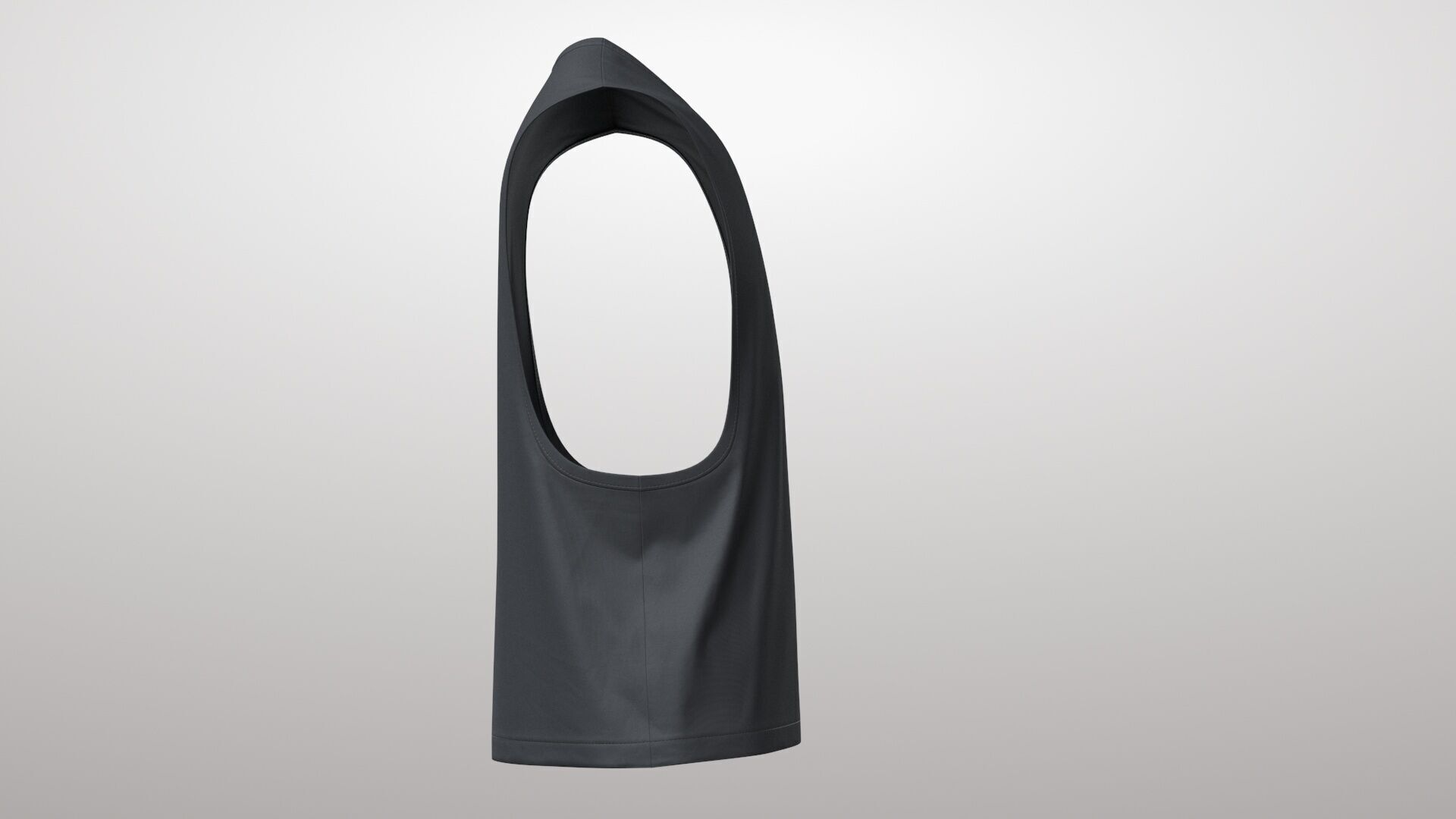 Tank Top 3v Low-poly 3D model_4