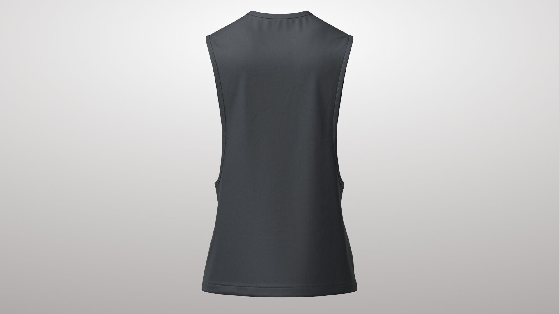 Tank Top 3v Low-poly 3D model_5