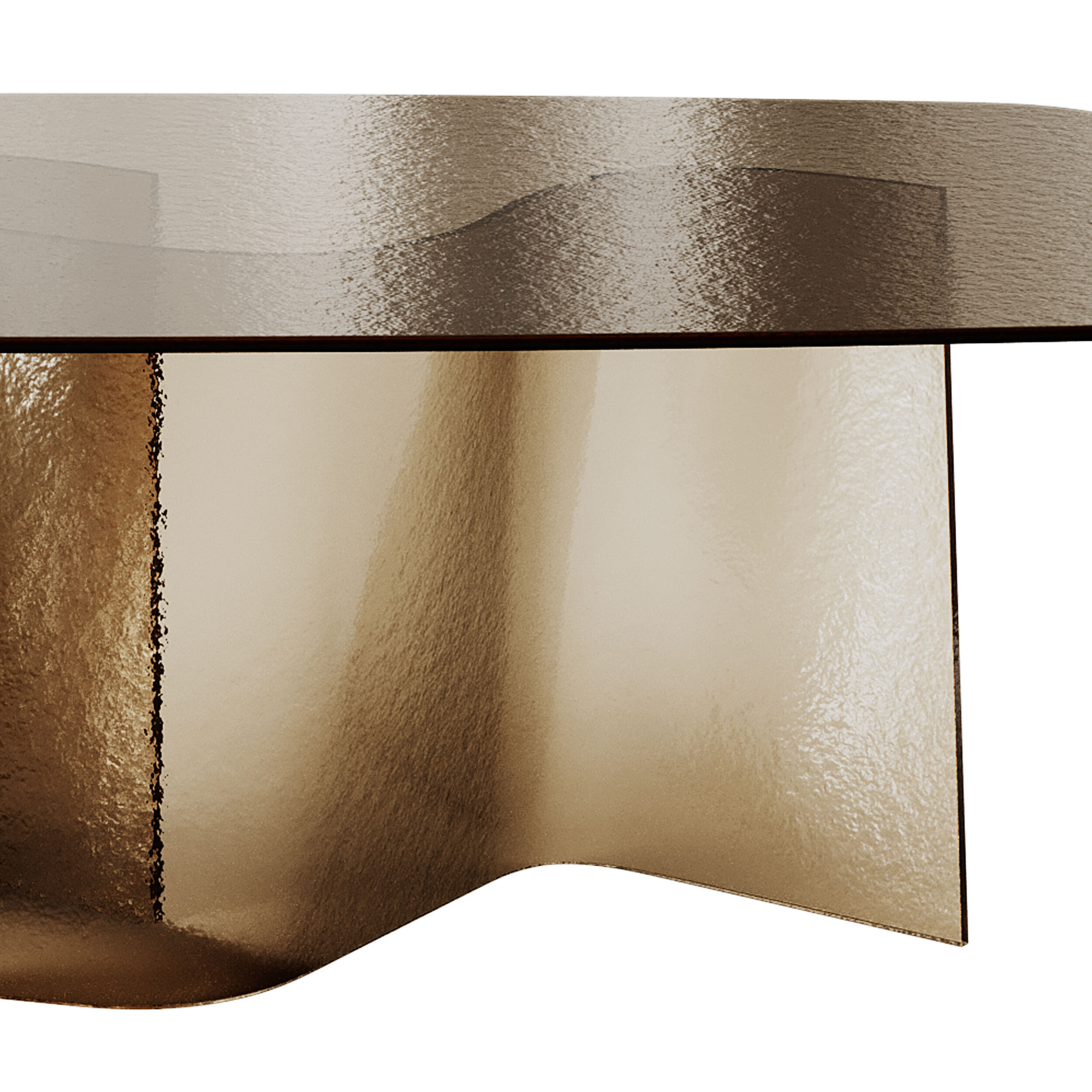 Esse 72 Acqua Glass Table by Reflex 3D model_3