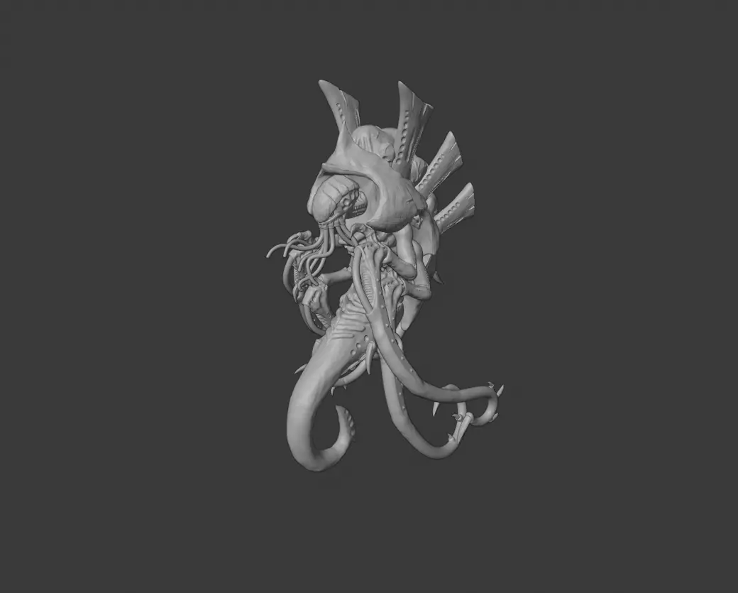 Venom Tentacle Bug 3D print model_0
