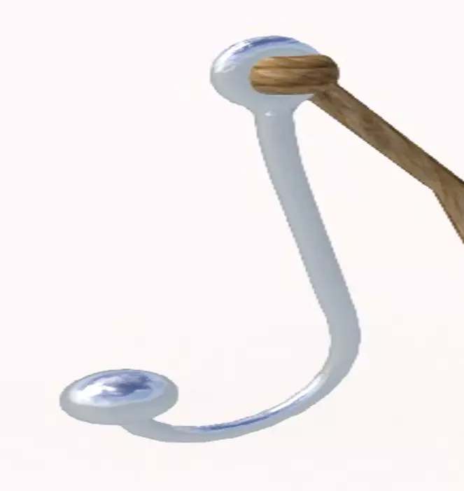 Hook Ball Tip Free low-poly 3D model