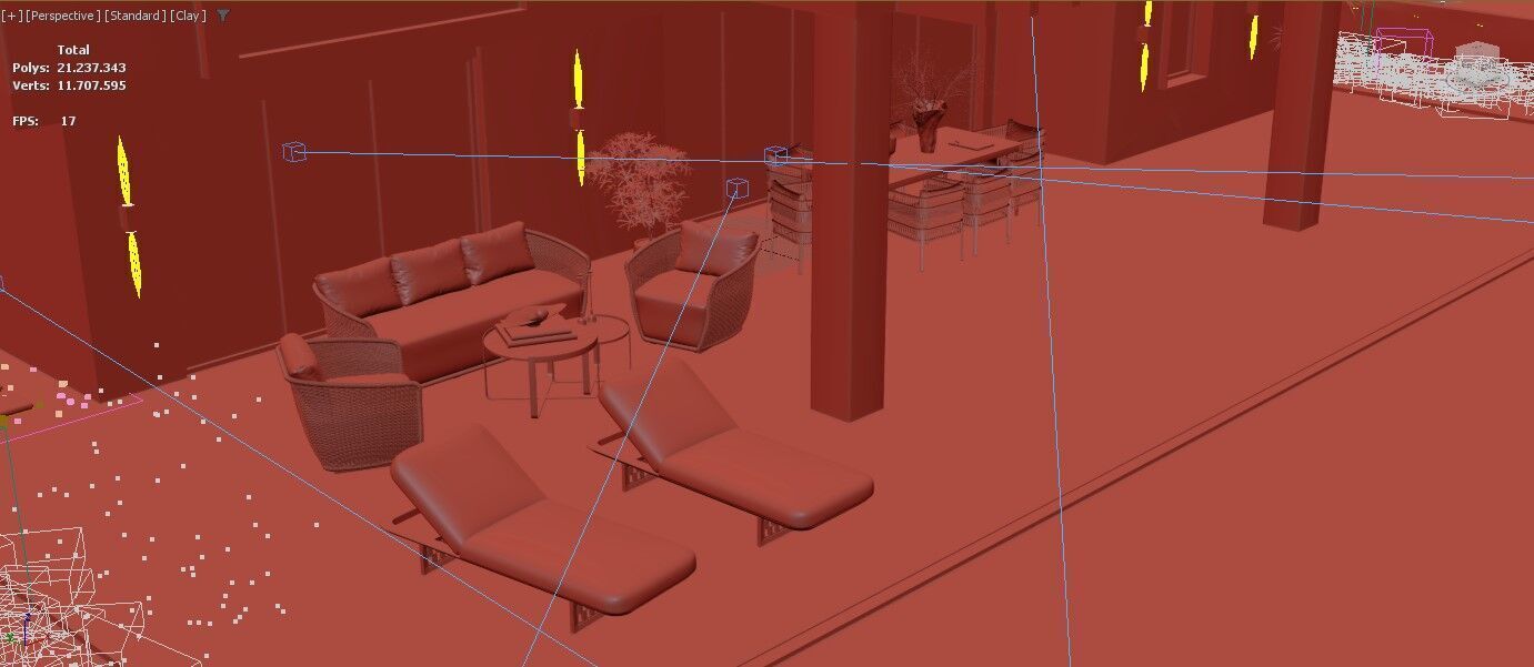 Luxury Bodrum Villa - Modern Architectural  3D model_7