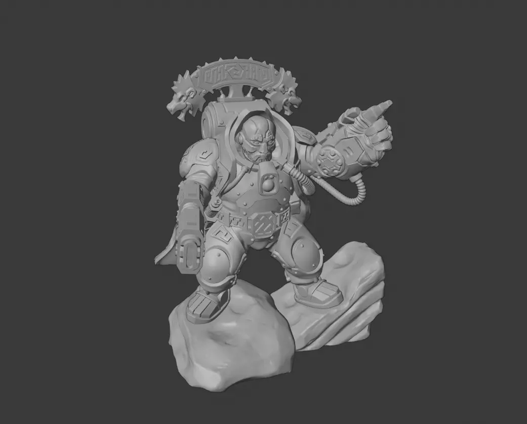 Space Karl 3D print model_0