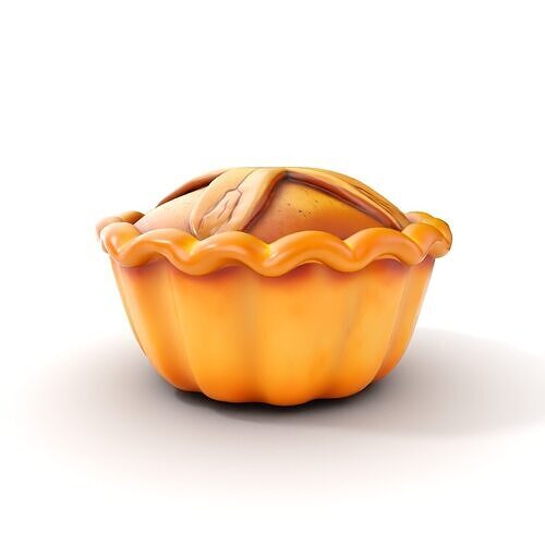 Realistic Pie Model Pack for D Rendering and Games Low-poly 3D model