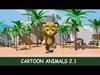 Cartoon character animals 2 01 Low-poly 3D model_1