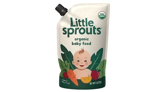 Spout pouch packaging 06 3D model