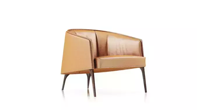 Jackie armchair by Frigerio 3D model