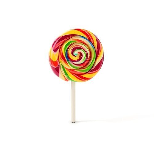 Colorful Lollipop D model pack Low-poly 3D model
