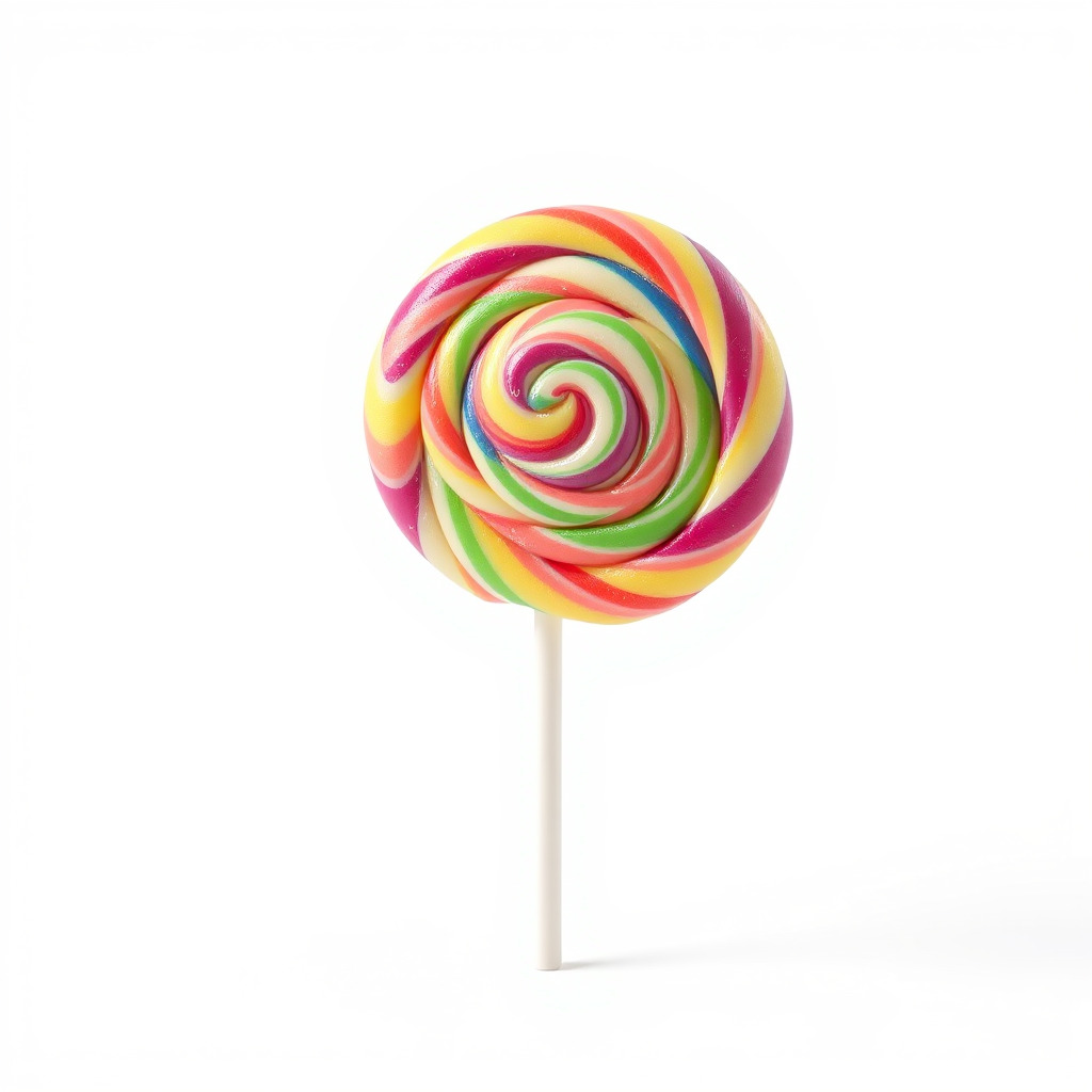 Colorful Lollipop D model pack Low-poly 3D model_2