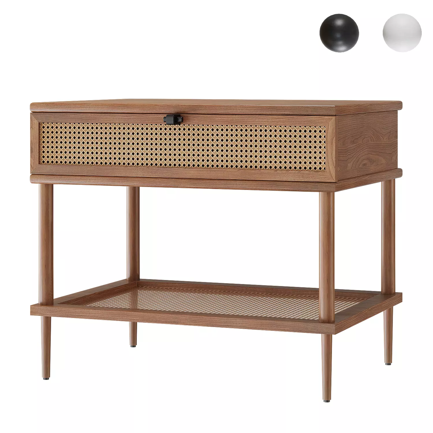 Coast side table by Uttermost 3D model