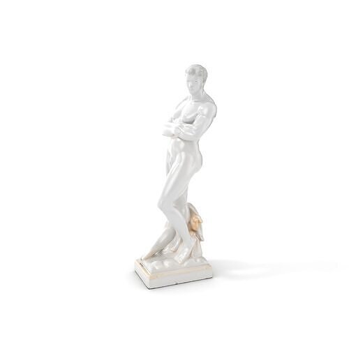 Classical Male Statue D Model Pack Low-poly 3D model