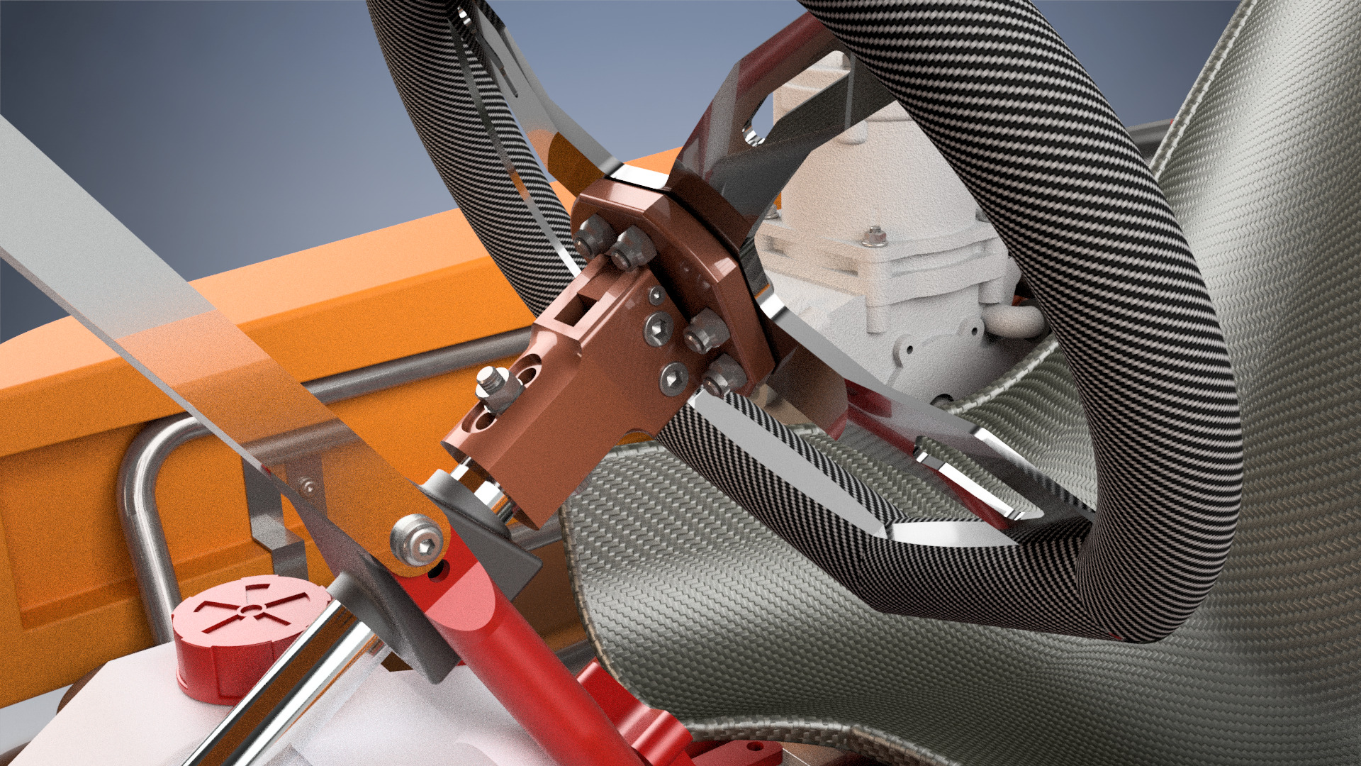 Racing Go-Kart 125 cc 3D model_10