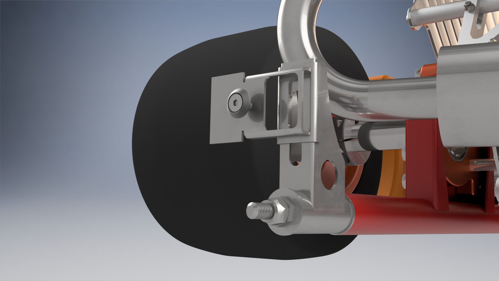 Racing Go-Kart 125 cc 3D model_9