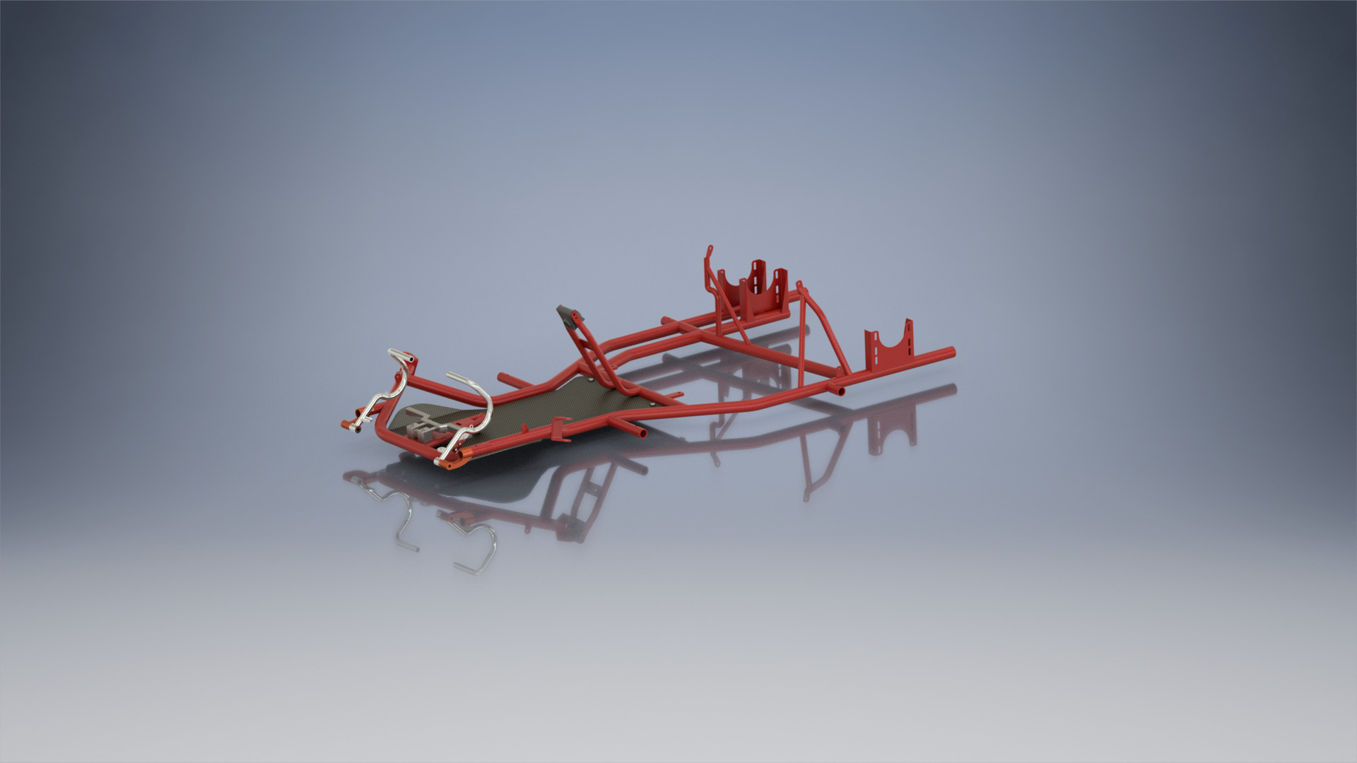 Racing Go-Kart 125 cc 3D model_5