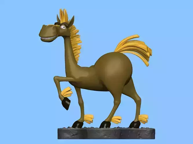 Horse Julius for 3D printing
