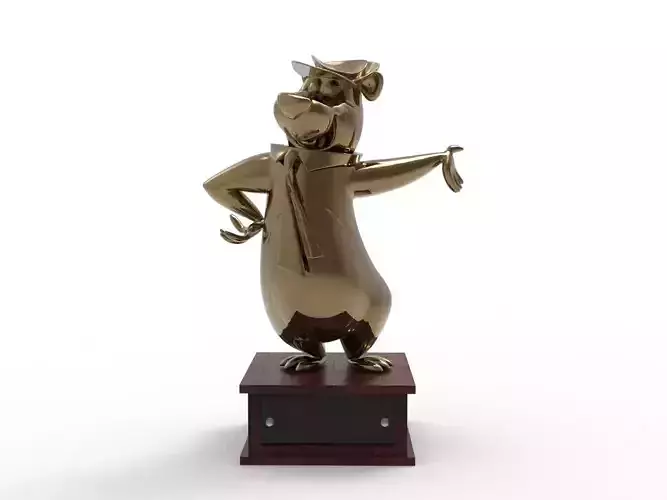 Yogi Bear Cartoon Figure