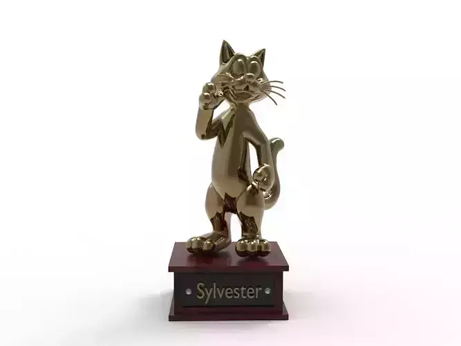 Sylvester Cartoon Figure