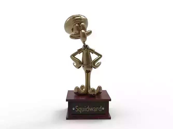 Squidward Cartoon Figure