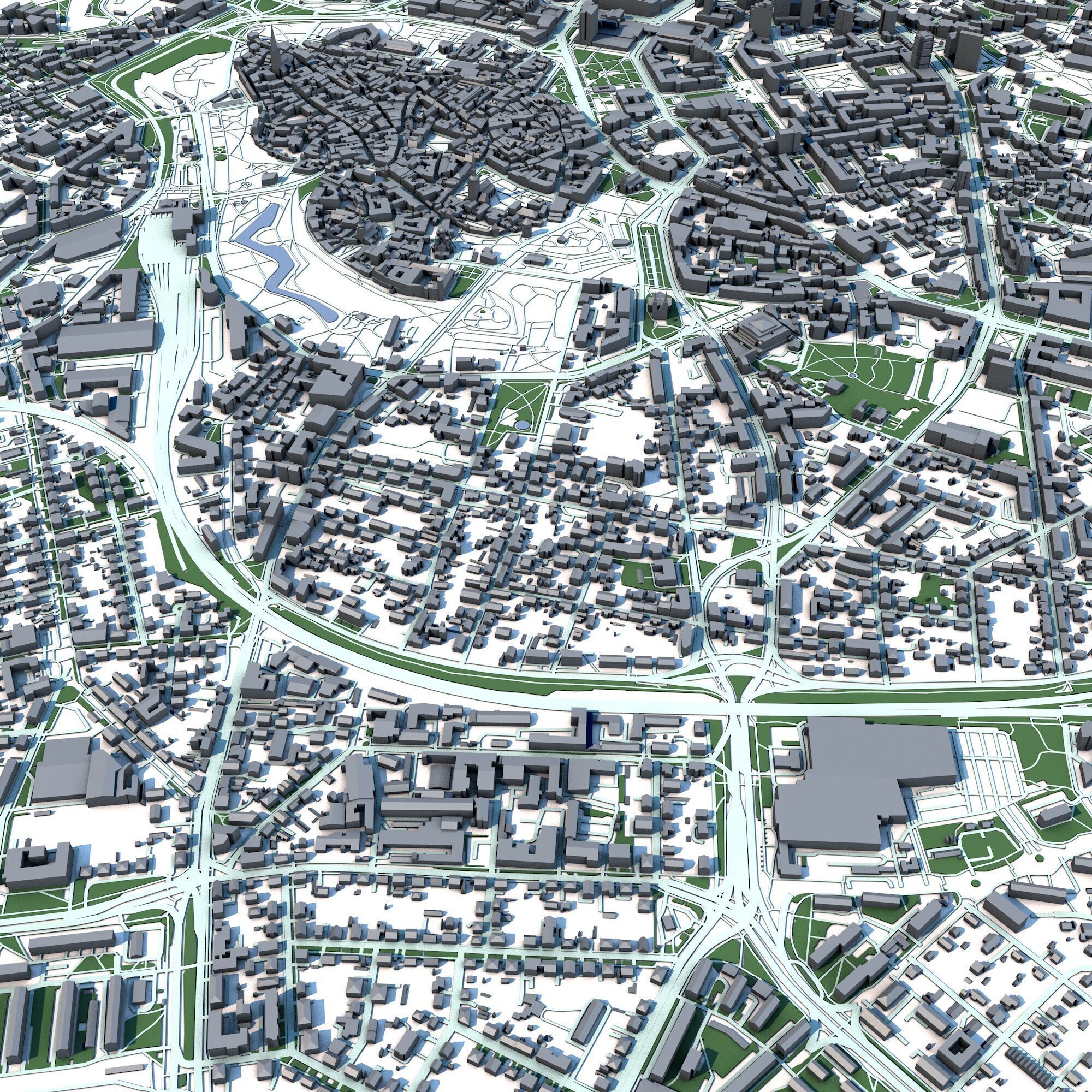 Tallinn City Estonia 3D model_4