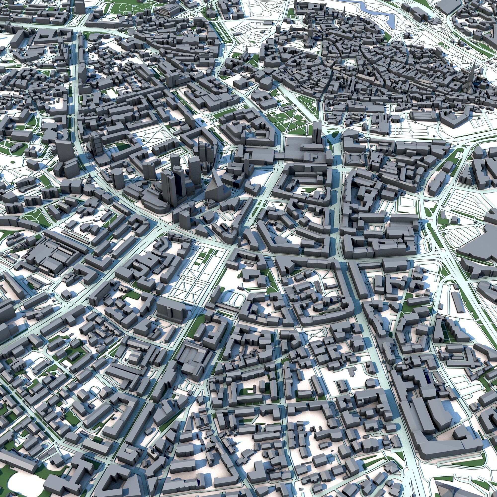 Tallinn City Estonia 3D model_1