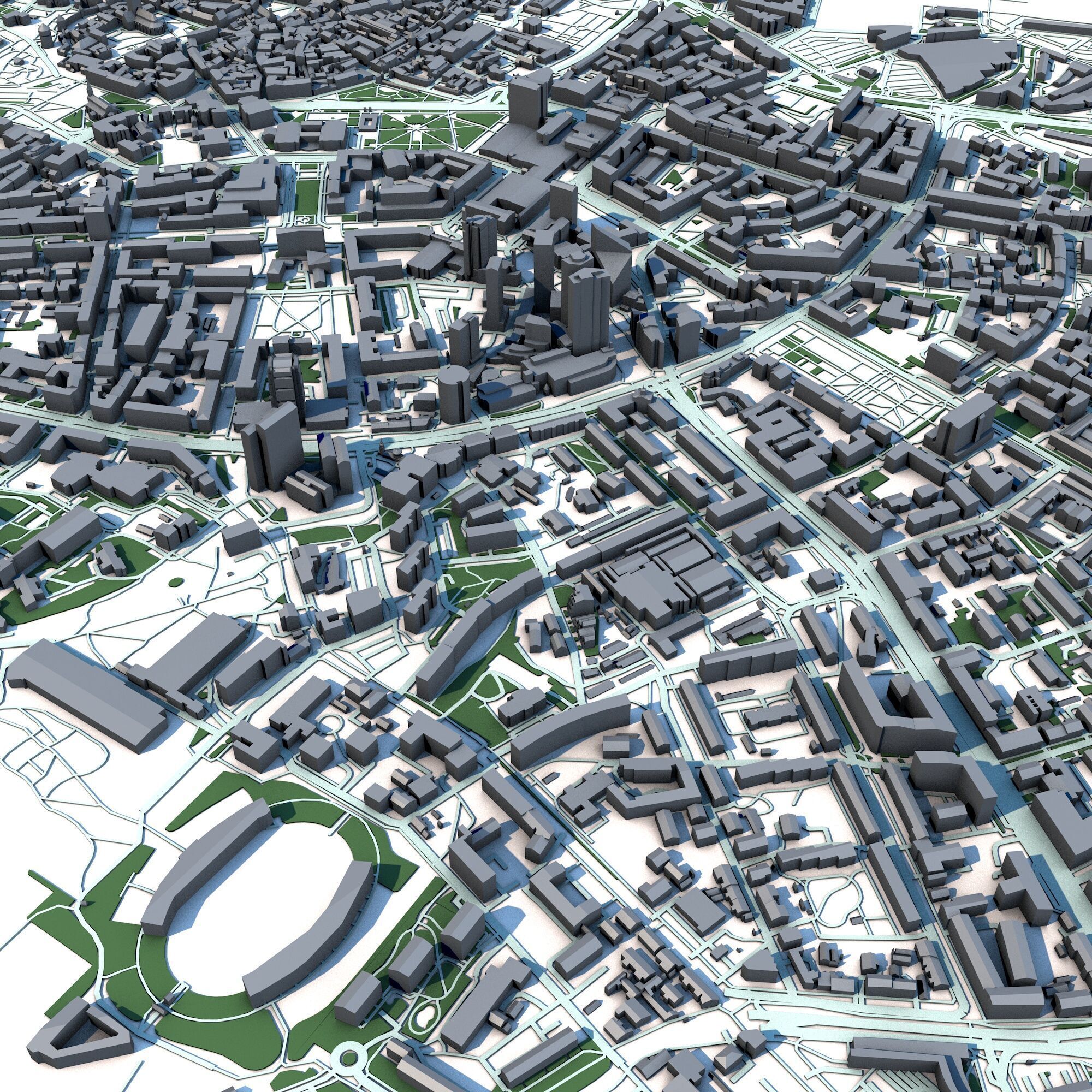Tallinn City Estonia 3D model_2