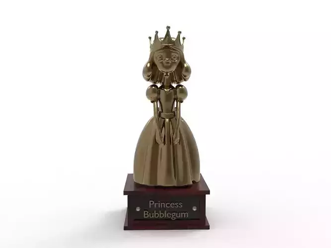 Princess Bubblegum Cartoon Figure