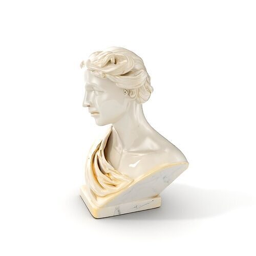 Classical Marble Bust Model Pack for Rendering and Games Low-poly 3D model