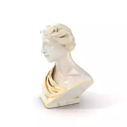 Classical Marble Bust Model Pack for Rendering and Games Low-poly 3D model