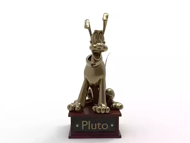Pluto Cartoon Figure